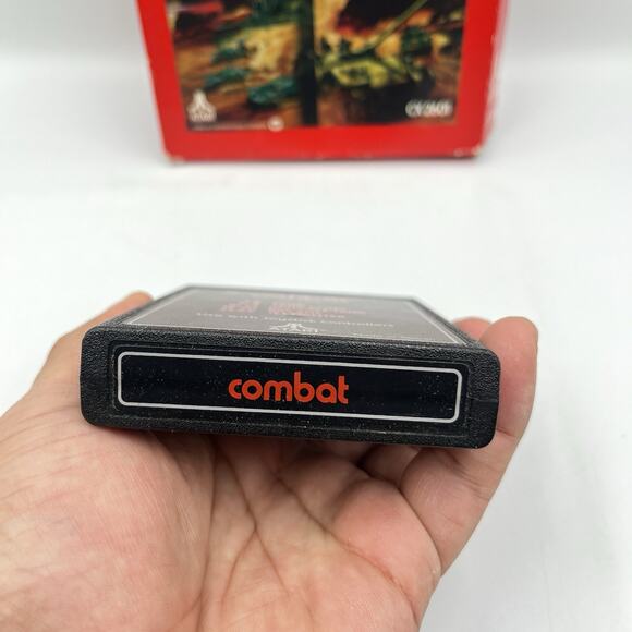 Combat (Atari 2600, 1977) Game And Box Only - Picture 4 of 6